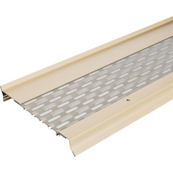 WATERLOCK Goldguard [5 in. x 1 ft.] Gutter Guard for 5 in. K-Style and ...