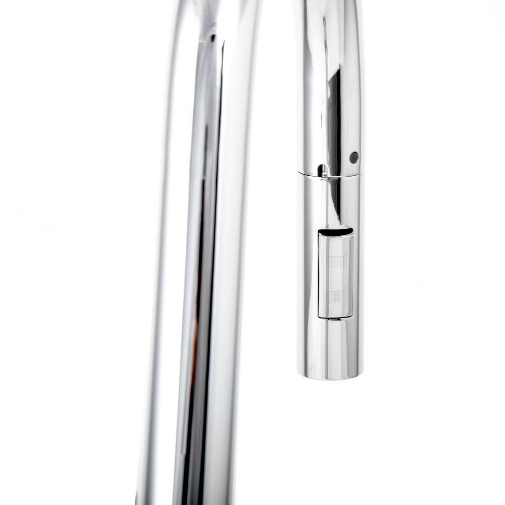 Gemini Chrome High Arc Kitchen Faucet