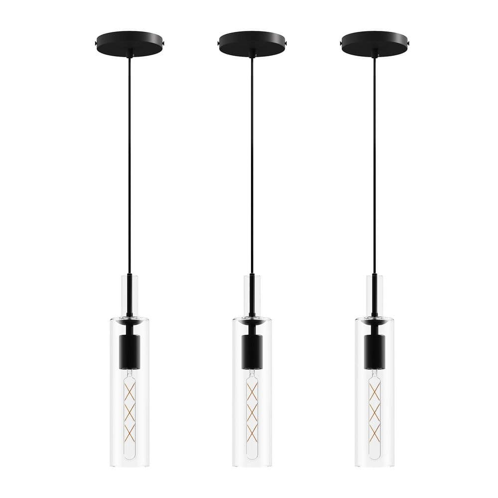(3-Pack) 68 in. 1-Light Modern White Wrought Iron Chandelier Pendant Light with Adjustable Hanging Height price history on PriceWatchPro