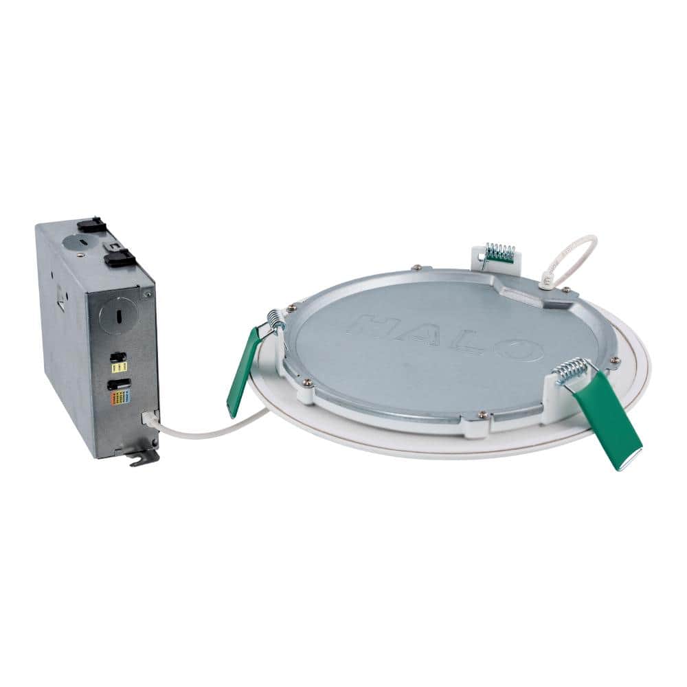 8-Inch White Aluminum Ultra-Thin LED Recessed Downlight