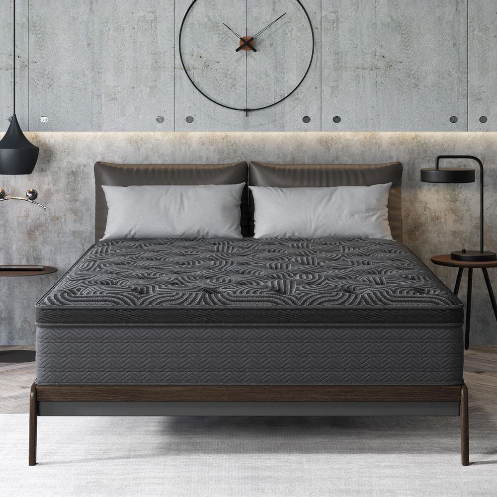 Full Medium Firm Memory Foam Hybrid 12 in. Euro Top SUpport and Bed-in-a-Bo