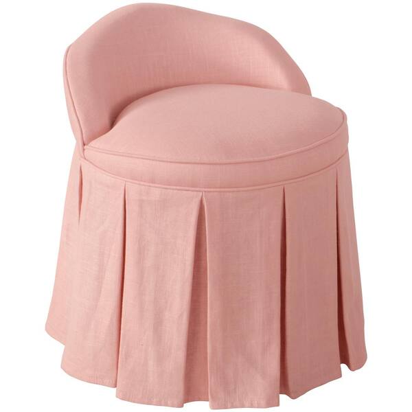 Skyline Furniture Linen Petal Kid'S Vanity Chair