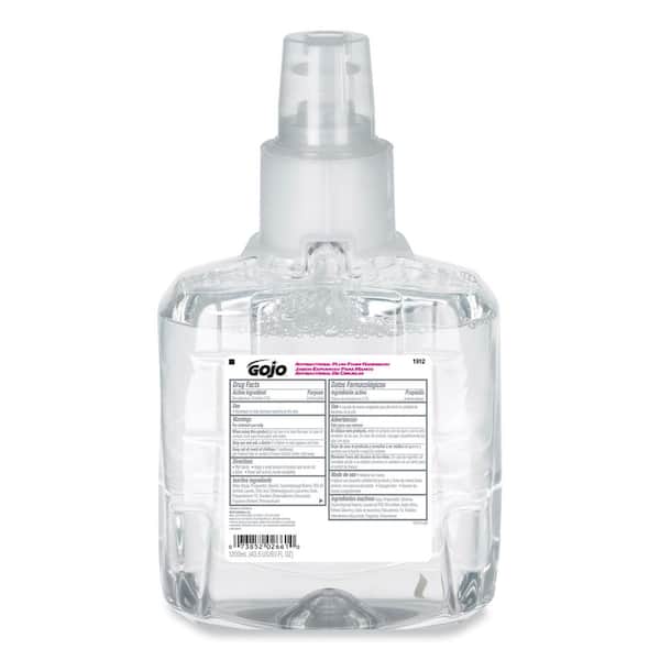 GoJo 1200 ml Plum Antibacterial Foam Handwash Refill, 2/Carton