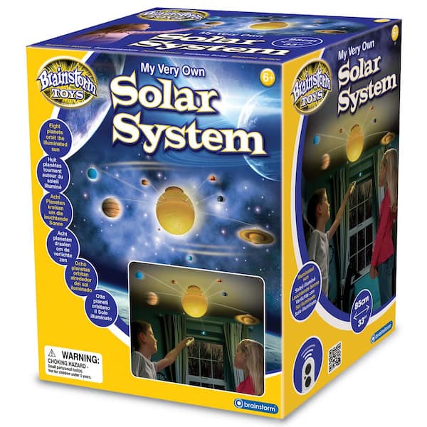 Brainstorm Toys My Very Own Solar System - STEM Toy - 33 in. Solar