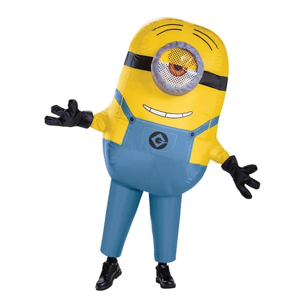 Disguise Adults Inflatable Minion Stuart Costume - Adult Halloween Costume