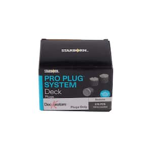 Voyage Sedona Brown Composite Deck Board Plugs (375-pieces)