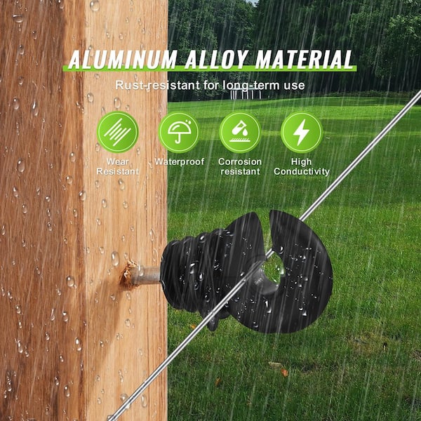VEVOR 16 Gauge Aluminum Wire for Electric Fencing, 1640 ft. 500 M Electric Fence Wire, Portable Fencing Wire, Aluminum Alloy