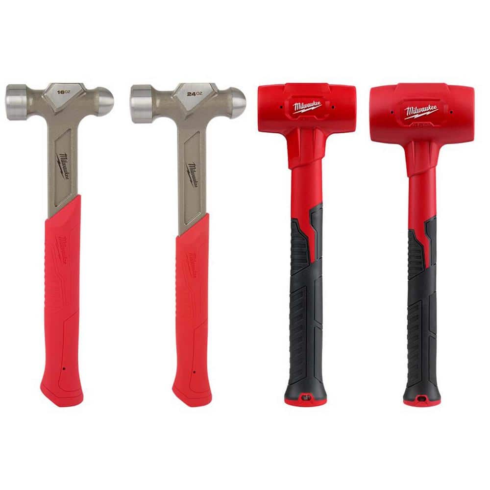 milwaukee-dead-blow-and-ball-peen-hammer-set-4-piece-48-22-9130-9131