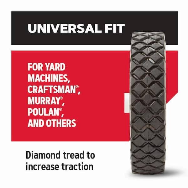 6" Wheel for Walk-behind Mowers, Universal Fit (R-72-106)