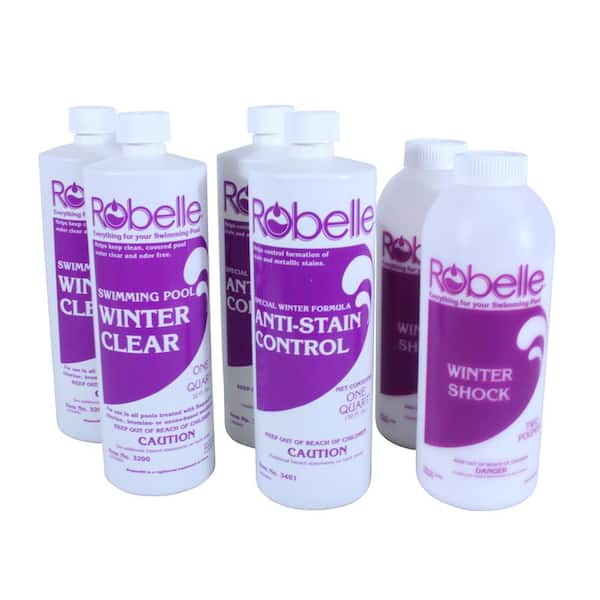 Robelle Triple-Action 30,000 Gallon Swimming Pool Winter Closing Chemical Kit