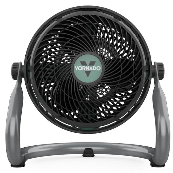 Vornado EXO61 HD 9 in. 3 Fan Speeds Floor Fan in Green with IP54