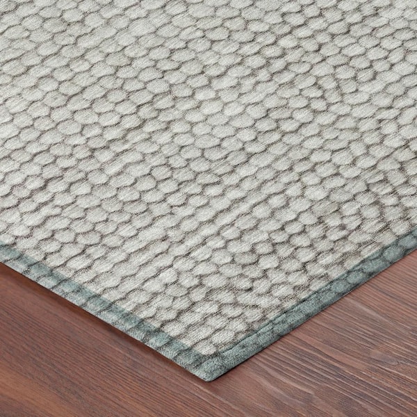 Chantille Machine Washable Indoor/Outdoor Abstract ACN2719 Taupe 10 ft. x 14 ft. Area Rug