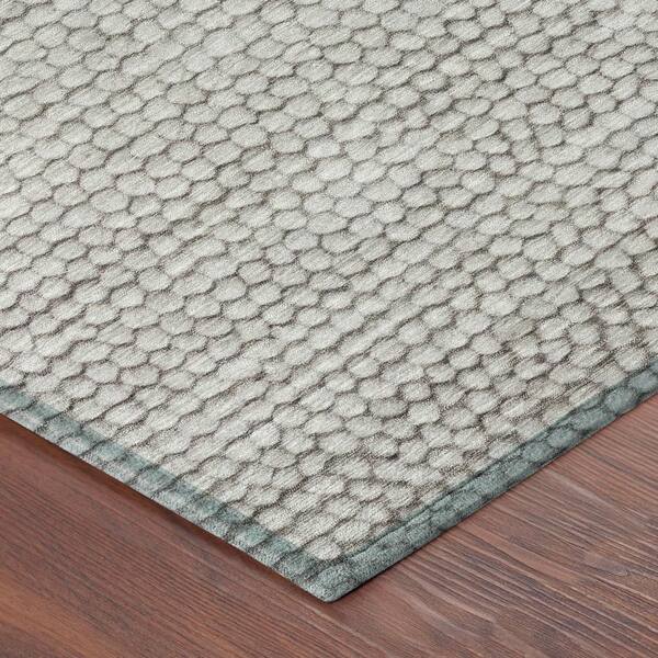 Chantille Machine Washable Indoor/Outdoor Abstract ACN2719 Taupe 3 ft. x 4 ft. Area Rug