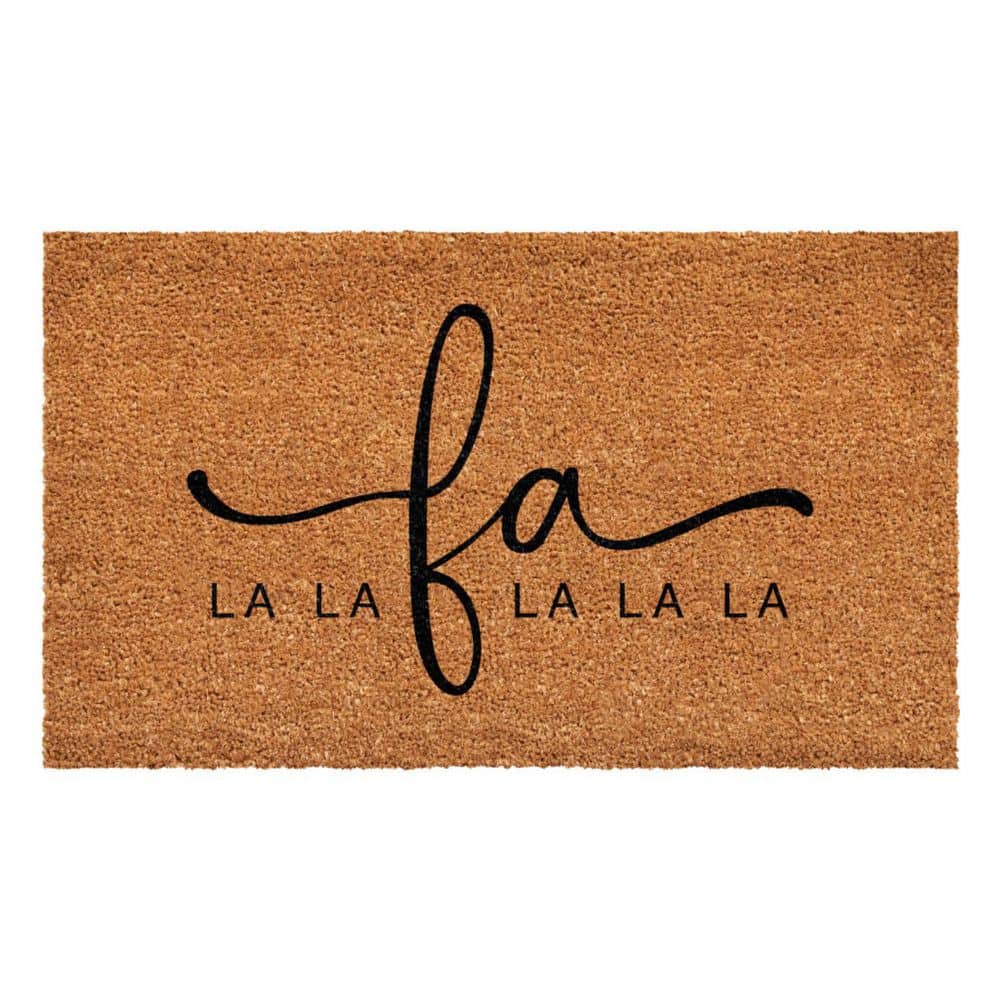 Multi-Colored 29 in. x 17 in. Coir Outdoor Door Mat price history on PriceWatchPro