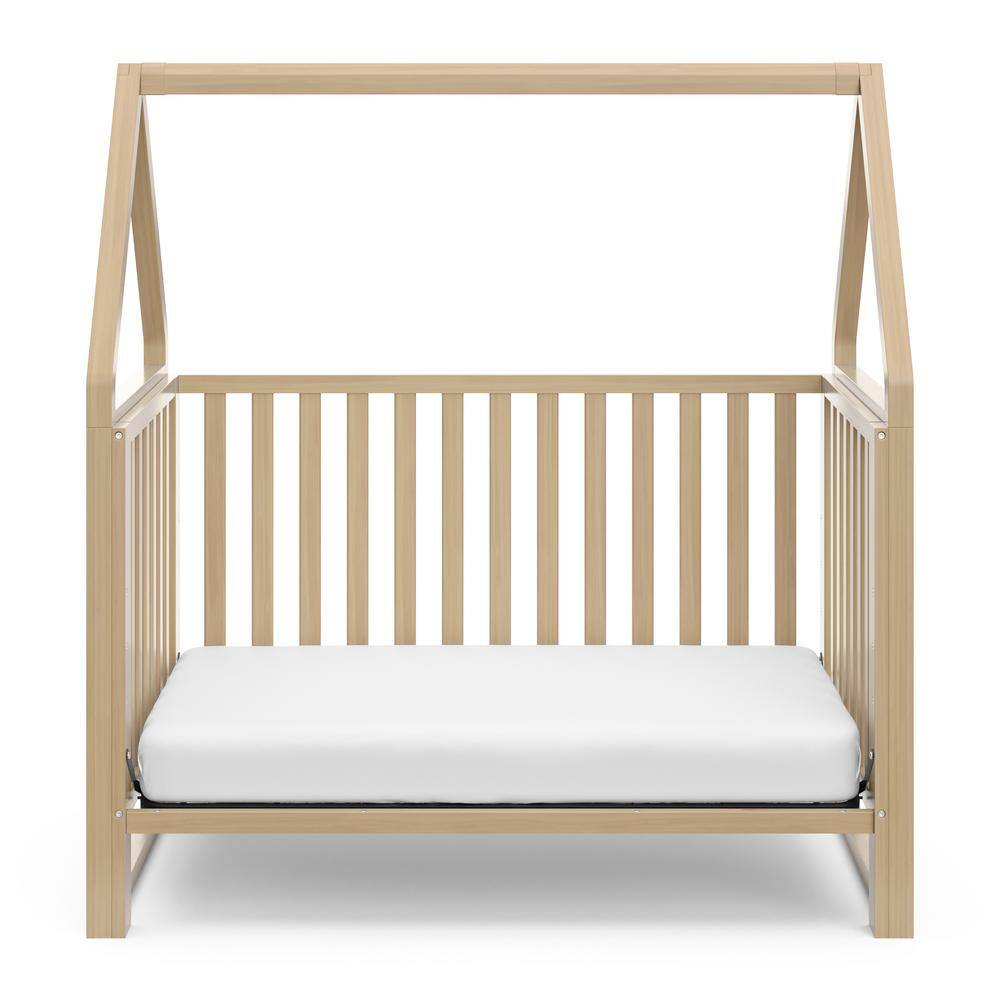 Driftwood 5-in-1 Convertible Crib with Playhouse Design
