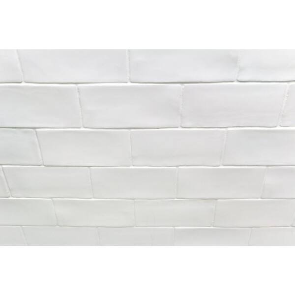Ivy Hill Tile Catalina Vanilla 3 in. x 6 in. x 8 mm Polished Ceramic Subway Wall Tile (5.38 sq. ft./case) Ivy Hill Tile Catalina Vanilla 3 in. x 6 in. x 8 mm Polished Ceramic Subway Wall Tile (5.38 sq. ft./case)