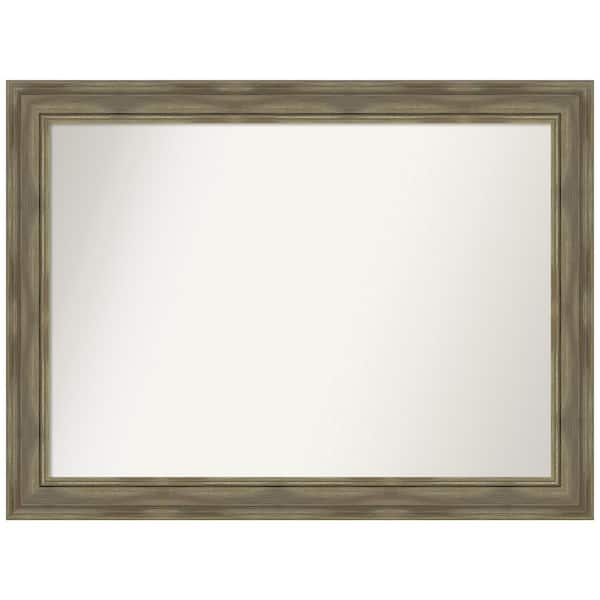 Gardner Glass Products 54-in W x 36-in H Bronze Mdf Traditional Mirror  Frame Kit (Hardware Included