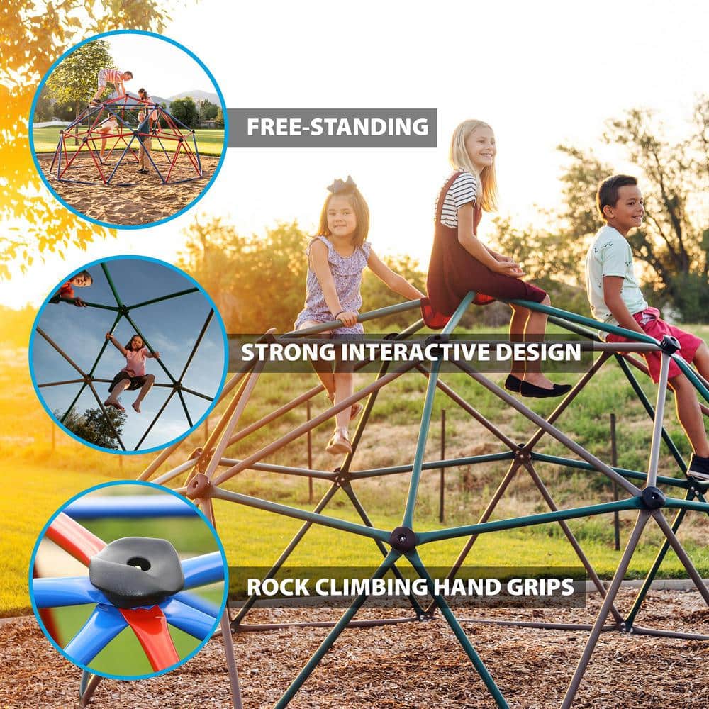 Lifetime Green and Tan Powder-Coated Steel Dome Climber