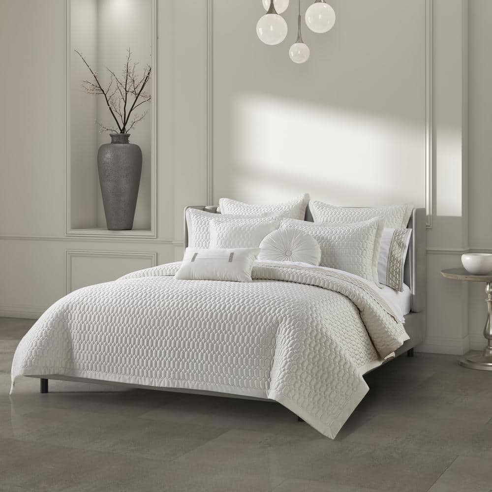 Five Queens Court Blanchard Brilliance Euro Quilted Sham