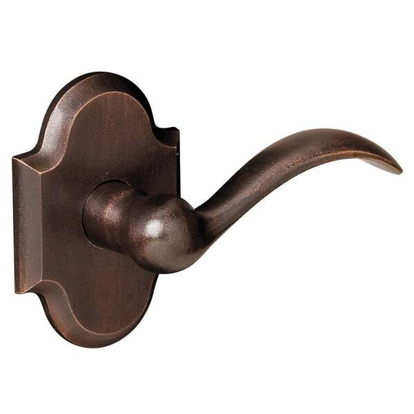 Baldwin Estate Beavertail Distressed Venetian Bronze Passage Hall/Closet Door Lever