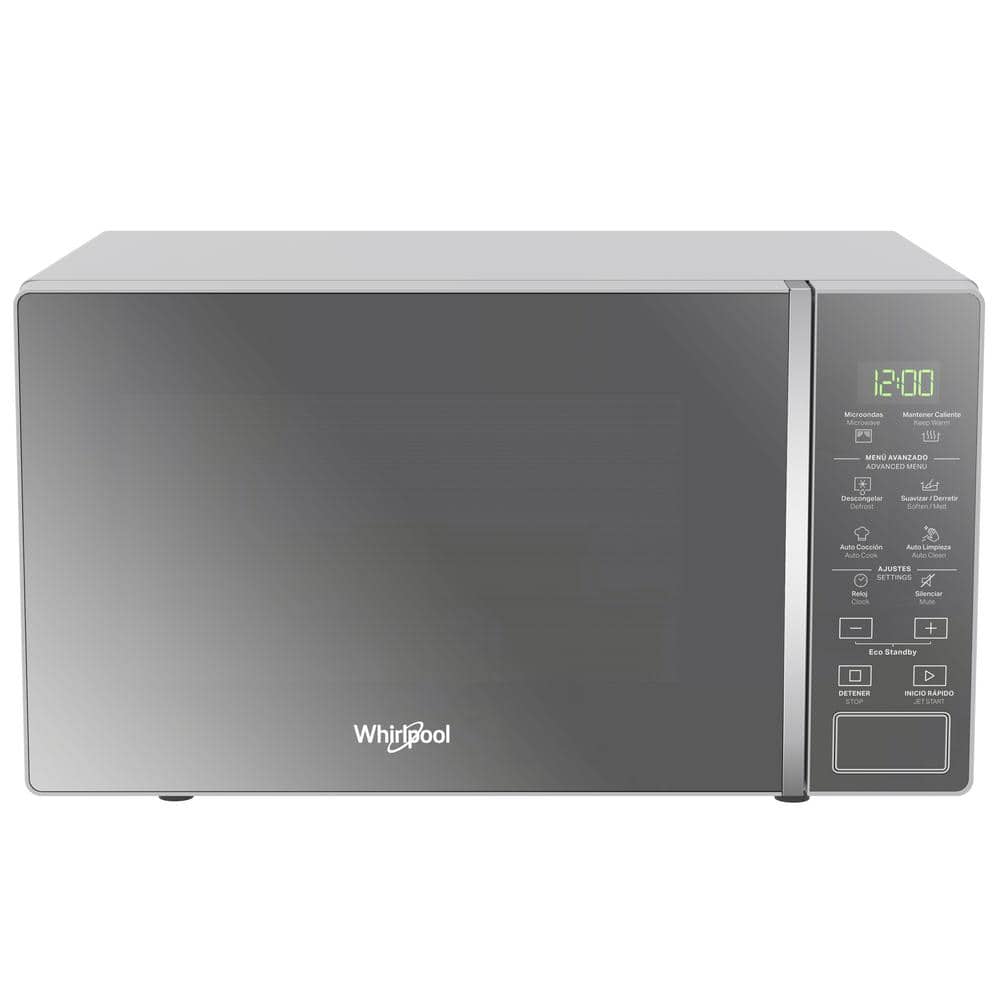 18 in. 0.7 cu. ft. Countertop Microwave in Silver with Auto-Cleaning Function price history on PriceWatchPro