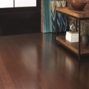 Strand Woven Java 3/8 in. T x 5.1 in. W x 72 in L Smooth Click Lock Engineered Bamboo Flooring (25.8 sq.ft./case)