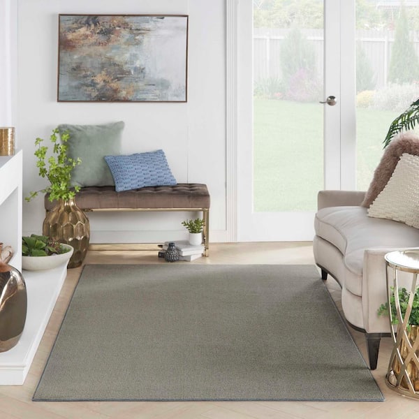 Terrain Cobblestone Custom Area Rug with Pad