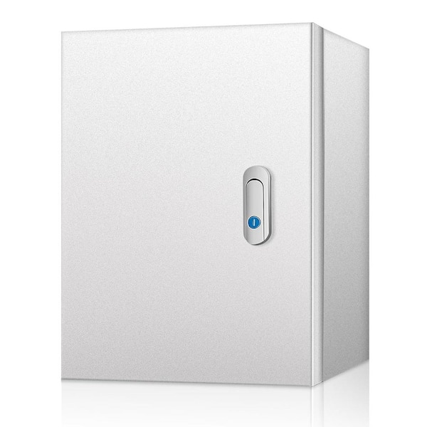 Yichuhaoxi Outdoor Electrical Box 24 x 20 x 8 in. D NEMA 4X Enclosure Steel Box, Waterproof and Dustproof Outdoor/Indoor Lockable