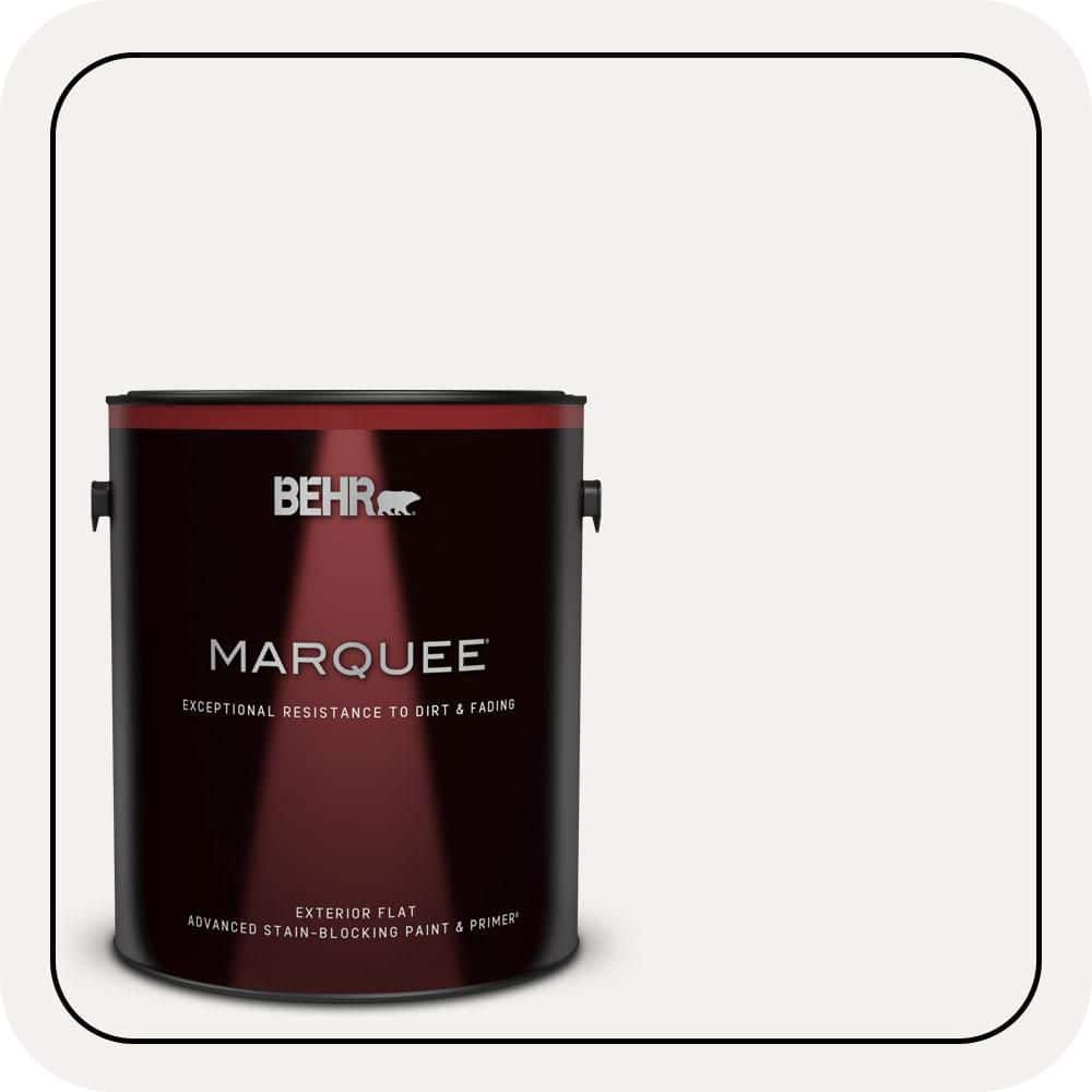1 gal. #W-D-600 Bridal Veil Flat Exterior Paint & Primer price history on PriceWatchPro