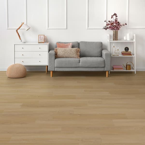Treadway Cherry 22 MIL x 8.7 in. W x 59 in. L Click Lock Waterproof Luxury vinyl Plank Flooring (25 sq. ft./Case)