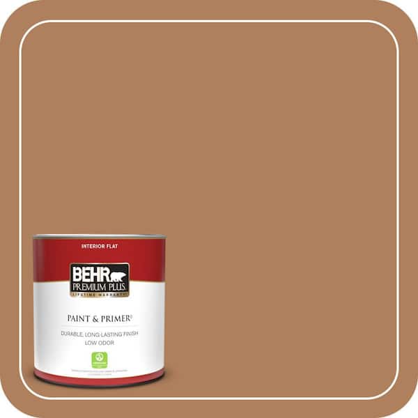 BEHR PREMIUM PLUS 1 qt. #T14-12 Coronation Flat Low Odor Interior Paint & Primer
