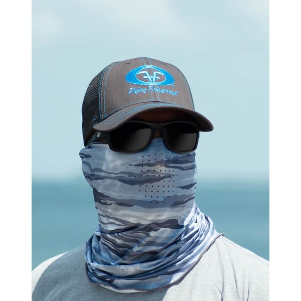 jeg lytter til musik Månens overflade regeringstid Flying Fisherman Pro Series Graywater Sunbandit Face Mask in Camo SB1205P -  The Home Depot