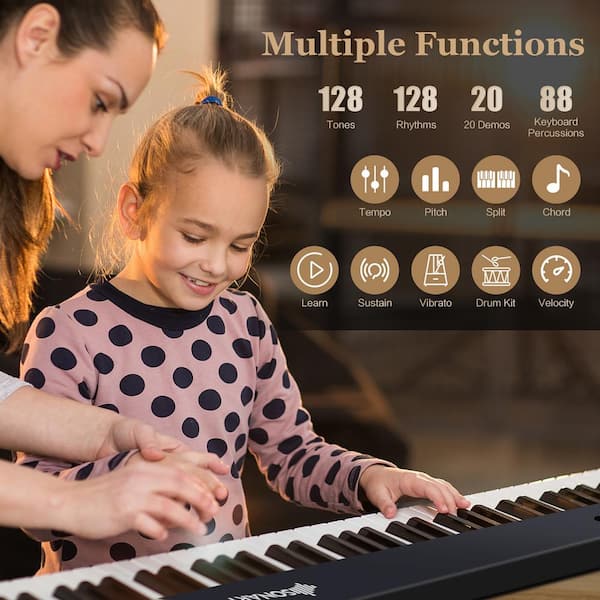 Childrens Piano Digital Professional Keyboard Piano Portable