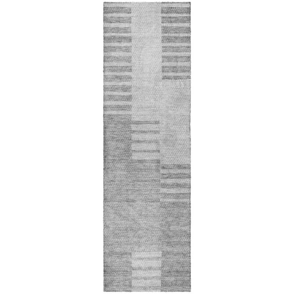 Dream Shag Premium Machine Washable Abstract ADS686 Aloe 5 ft. x 7 ft. 6 in. Area Rug