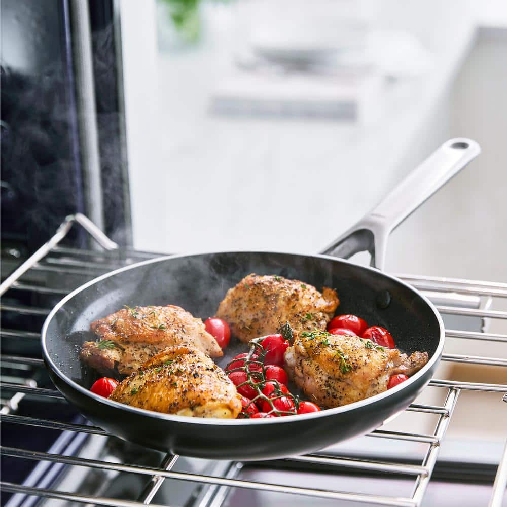 OXO Agility Black Aluminum 10-Piece Nonstick Cookware Set