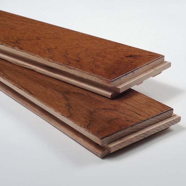 Blue Ridge Hardwood Flooring Hickory Sable 3/4 in. Thick x 3 in. Wide x Random Length Solid Hardwood Flooring (24 sqft/case)