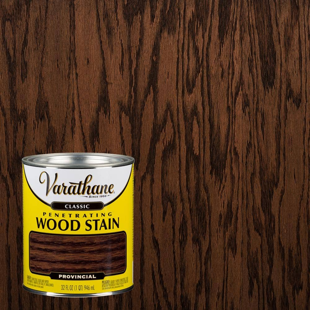 Varathane 1 qt. Provincial Classic Wood Interior Stain 339703 - The Home  Depot