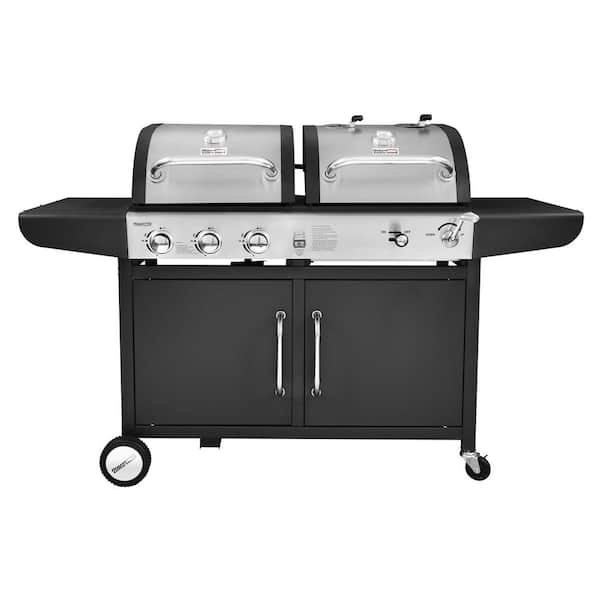 Royal Gourmet 3-Burner Propane Gas and Charcoal Combo Grill