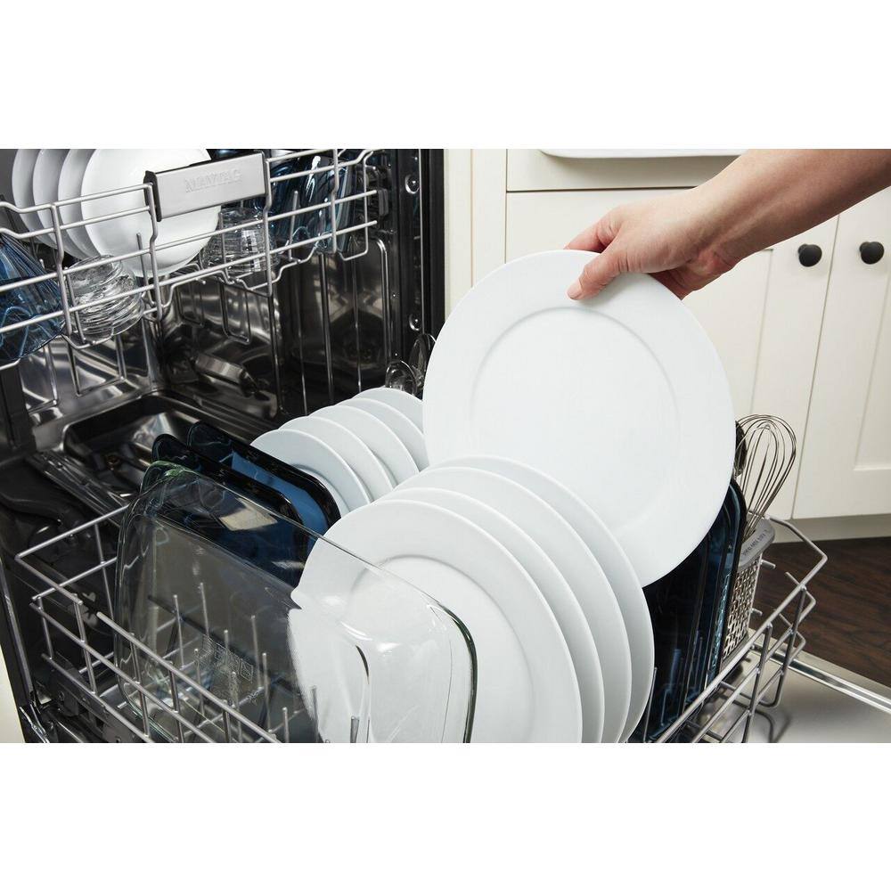 Top Control Stainless Steel Energy Star Dishwasher with Dual Power Filtration
