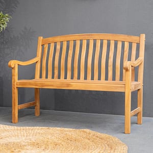 Colton Teak Wood Outdoor Bench