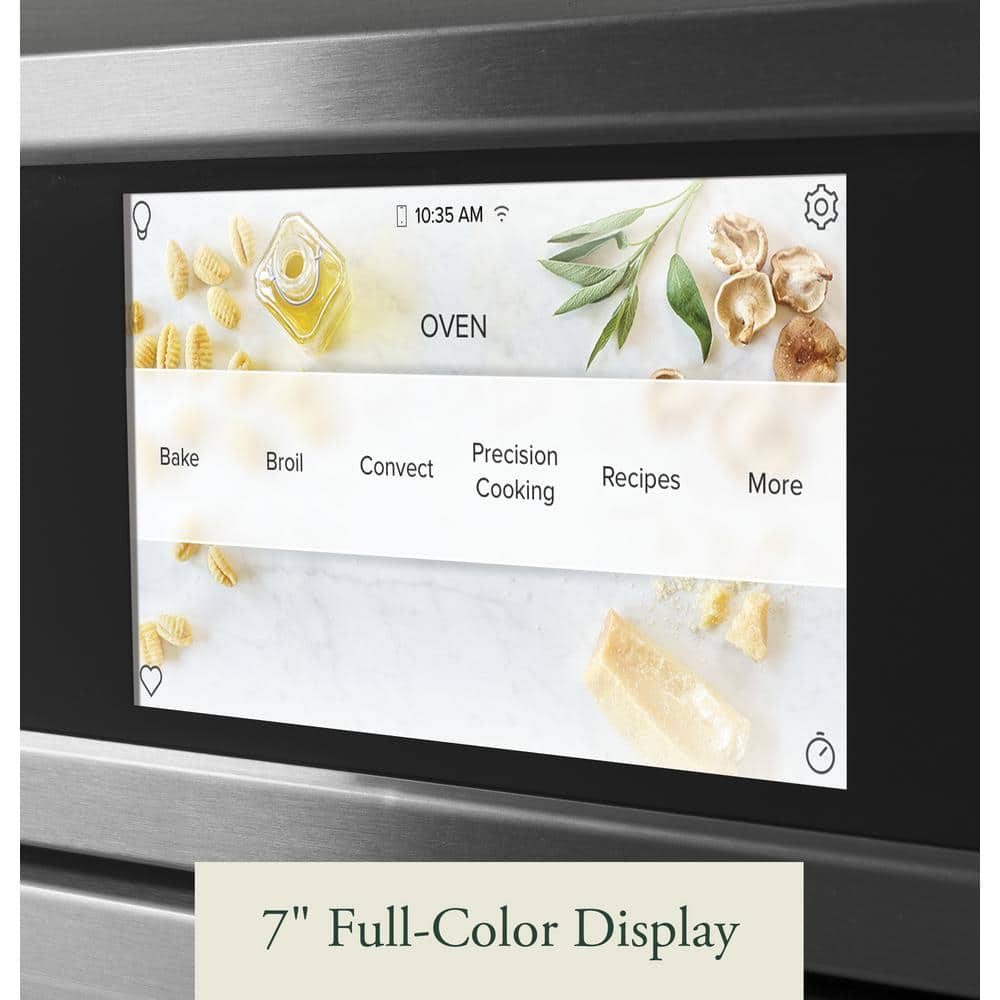 30" Stainless Steel Smart Convection Wall Oven with Microwave