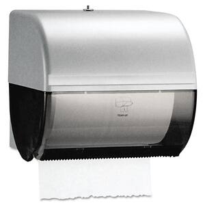 10-1/2 in. x 10 in. x 10 in. In-Sight Omni Roll Towel Dispenser in Smoke/Gray