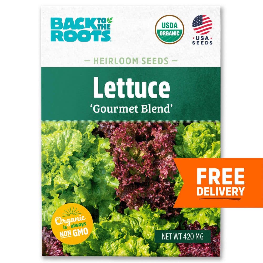 Organic Gourmet Blend Lettuce Seed (1-Pack) price history on PriceWatchPro