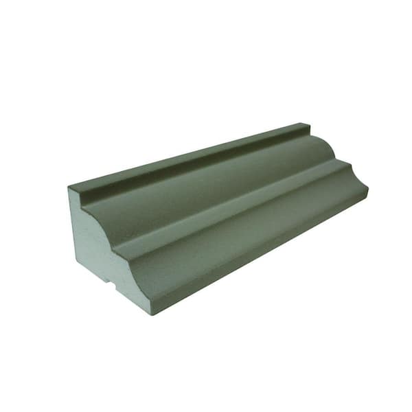 DECORMOULDINGS 4 ft. x 6 in. x 4 in. Expanded Polystyrene Decorative Moulding