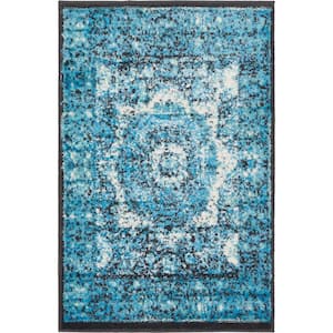 Imperial Lygos Turquoise 2' 0 x 3' 0 Area Rug