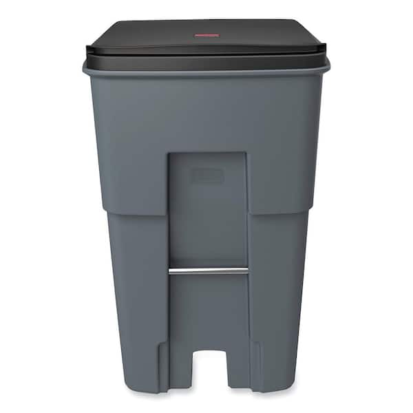 95 Gallon Trash Bags - Black - 3-MIL- 30 Count 95 GAL Garbage Bags Can  Liners for Rubbermaid models RCP 9W22 GRA, & Brute model FG9W2200