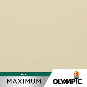 Maximum 1 gal. Off White Solid Color Exterior Stain and Sealant in One