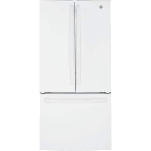 GE 24.7 cu. ft. French Door Refrigerator in White, ENERGY STAR