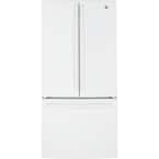 18.6 cu. ft. French Door Refrigerator in White, Counter Depth