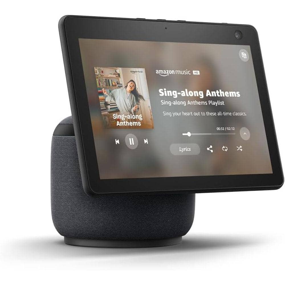Charcoal 10.1" Smart Display with Alexa and Camera